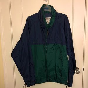 Columbia men’s XL navy and green jacket